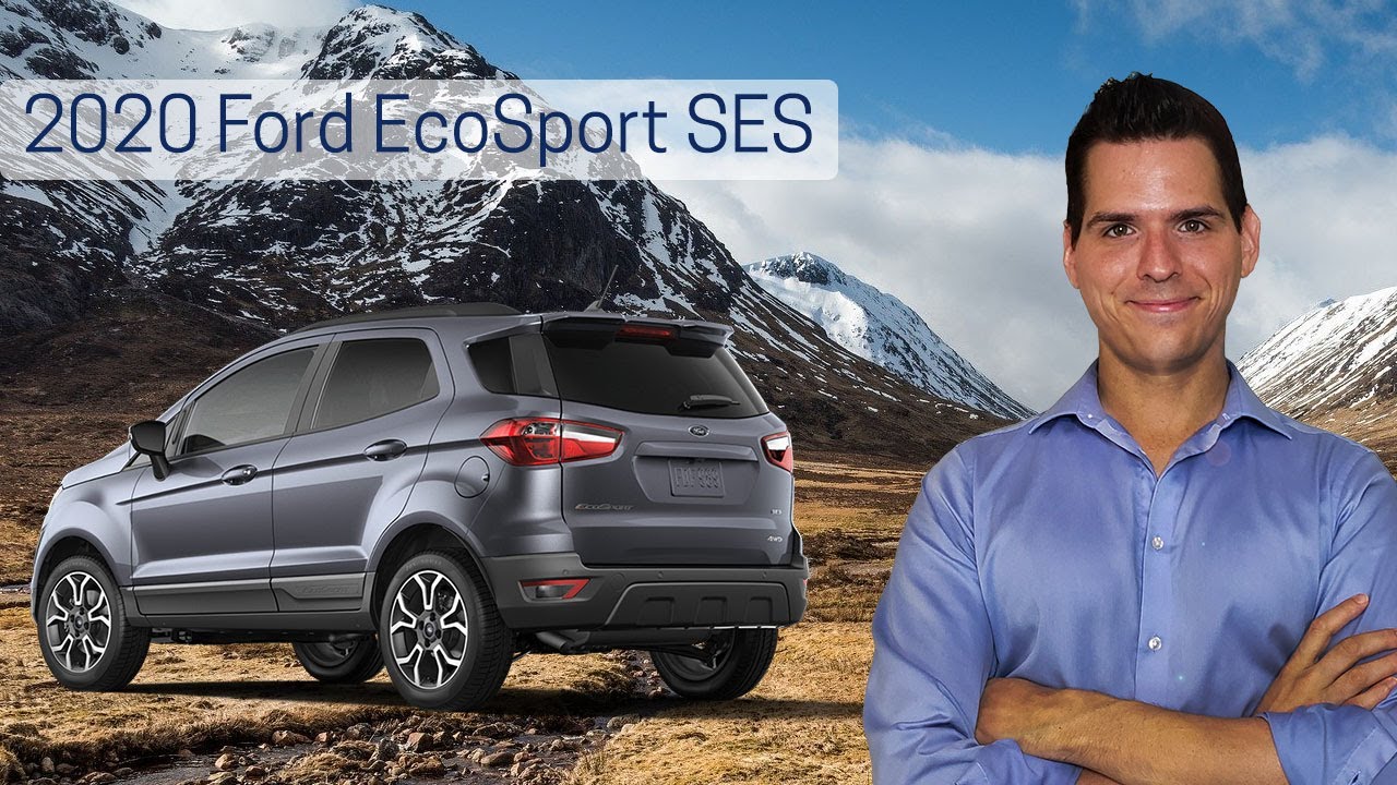 2020 Ford EcoSport SES - 2020 Ford Ecosport SES features - Cars with Steve - Ecosport ses fold back seats