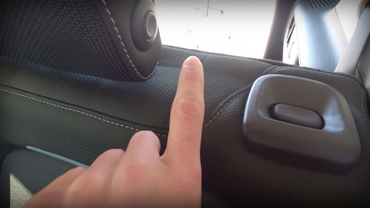 How to fold down the 2nd row seats in the 2021 Ford Bronco Sport - 2021 bronco sport badlands - bronco sport features