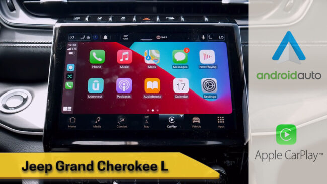 2021 jeep grand cherokee l android auto - jeep grand cherokee l apple car play - jeep android auto - jeep apple car play