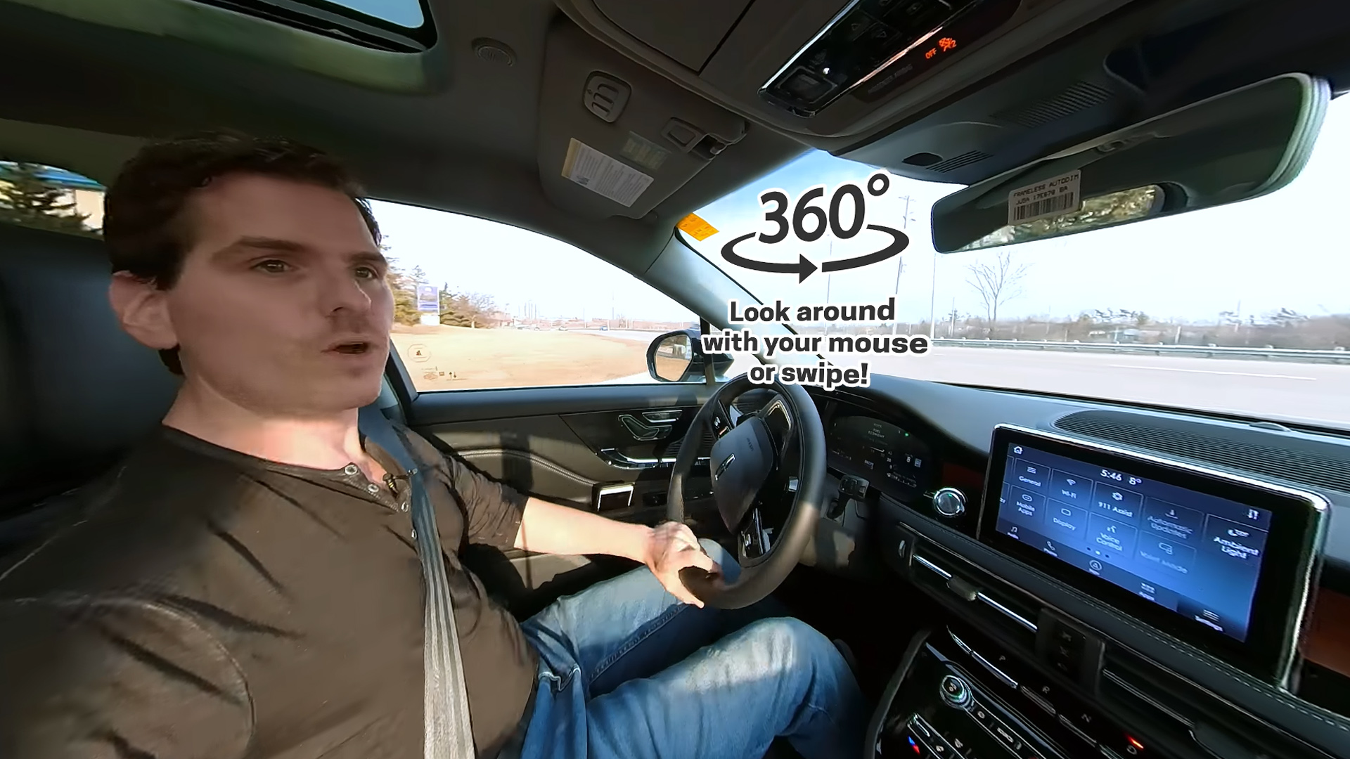 2022 Lincoln Corsair Interior and Driving Test