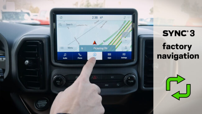 2022 ford bronco sport navigation - bronco sport navigation - bronco sport factory navigation - using navigation in the bronco sport