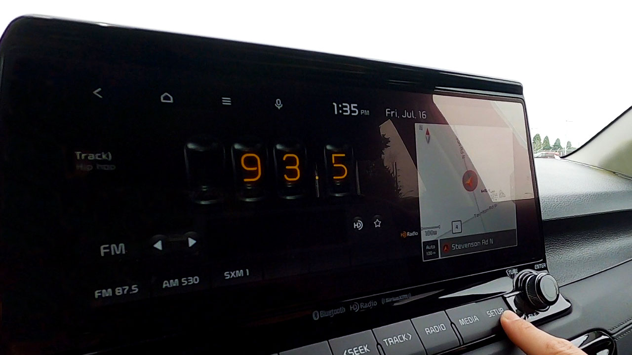 2022 Kia Seltos media screen - 2022 kia seltos android auto - kia seltos apple car play - kia seltos android auto