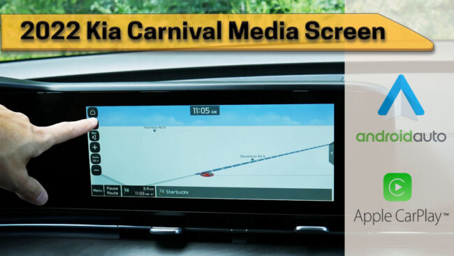 2022 kia carnival media screen - kia carnival android auto - kia carnival apple car play - kia carnival connect phone