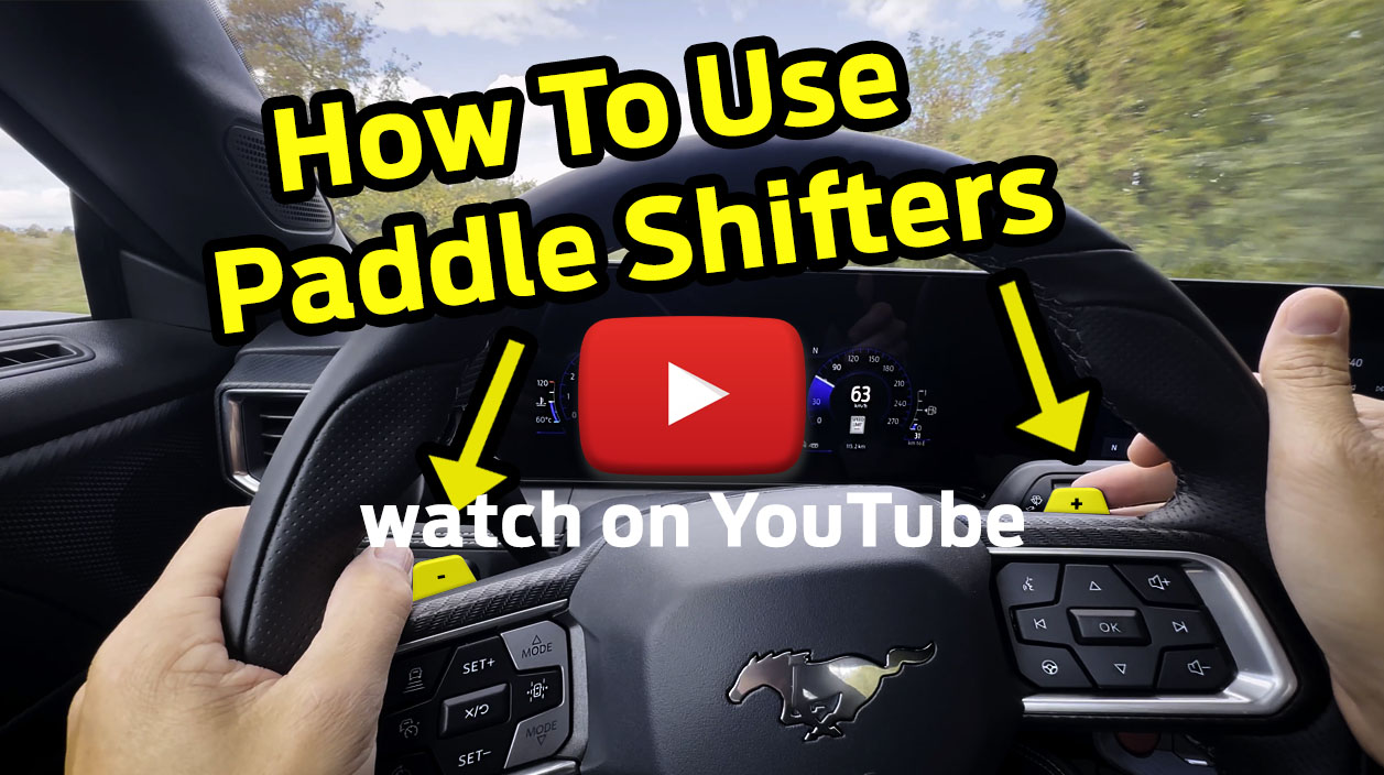 how to use paddle shifters - use paddle shifters - how to paddle shift - car manual mode - manual mode in cars
