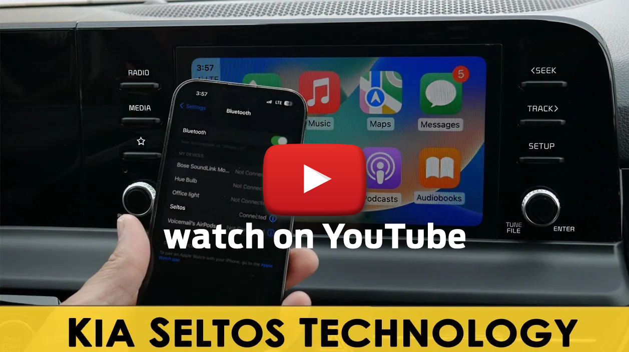 kia seltos infotainment - kia seltos android auto - kia seltos apple carplay - kia seltos media screen