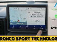 Sync4 Media Screen in the Ford Transit
